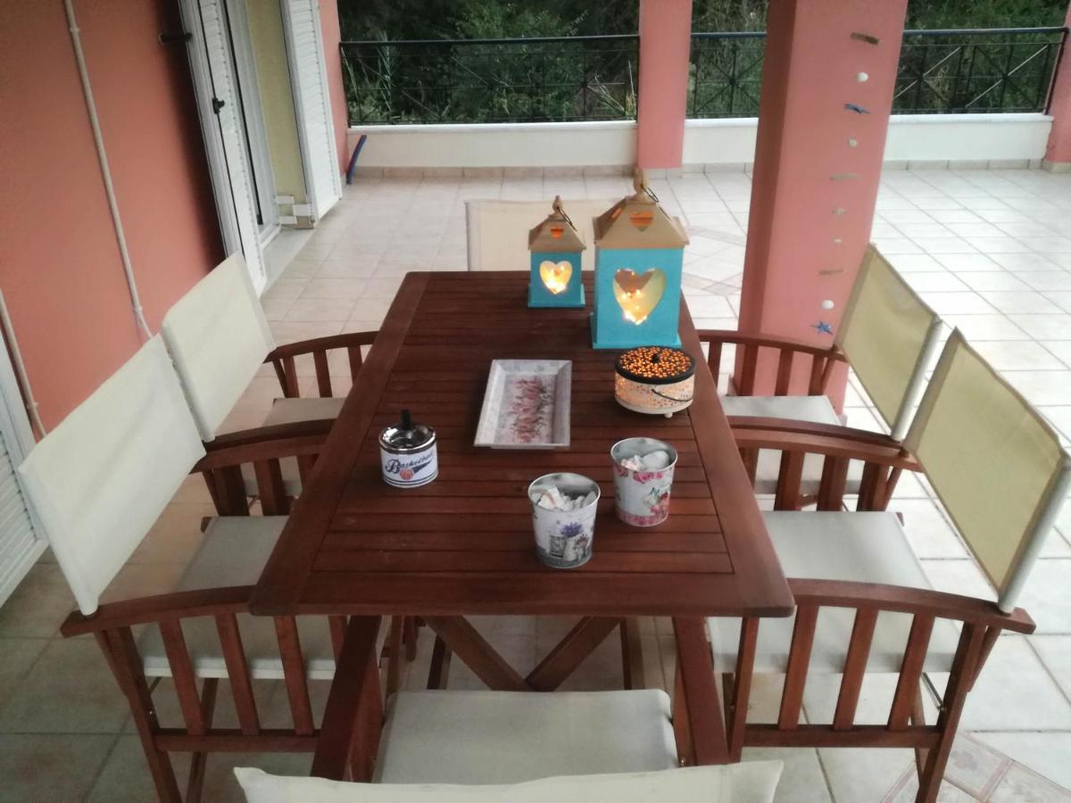 Villa Valia Seaside Ипсос Екстериор снимка