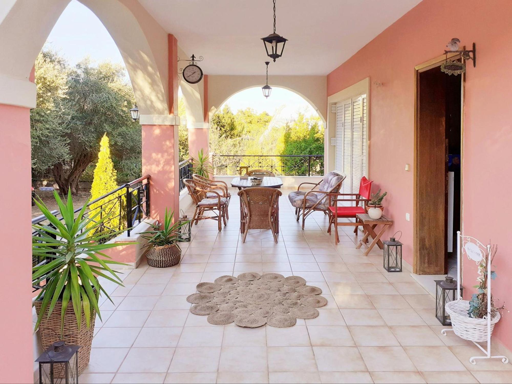 Villa Valia Seaside Ипсос Екстериор снимка