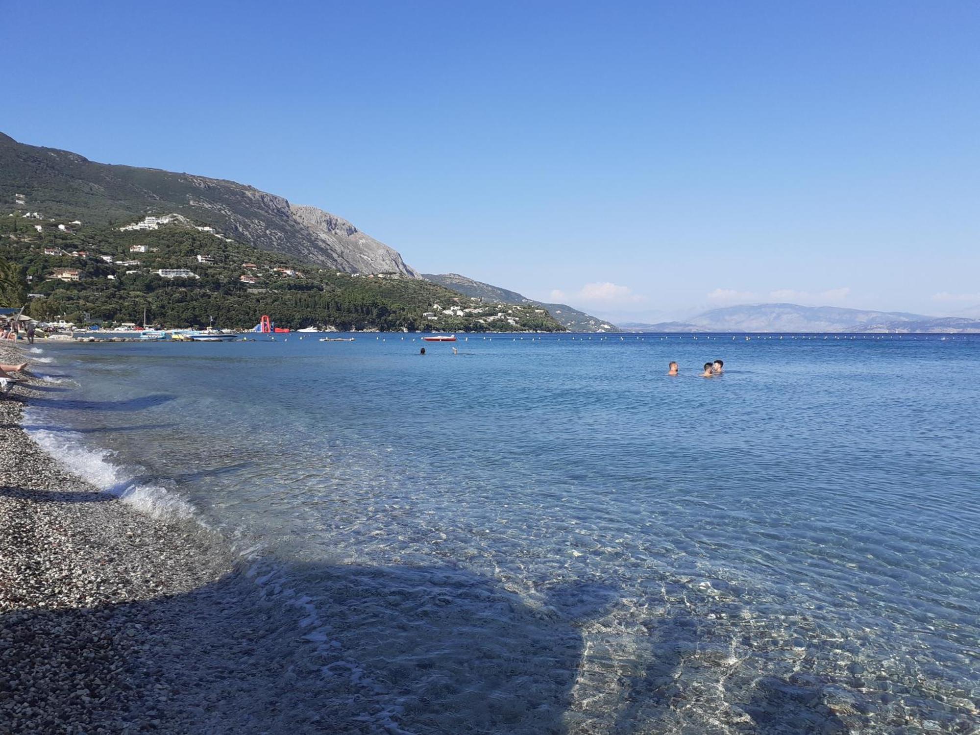 Villa Valia Seaside Ипсос Екстериор снимка